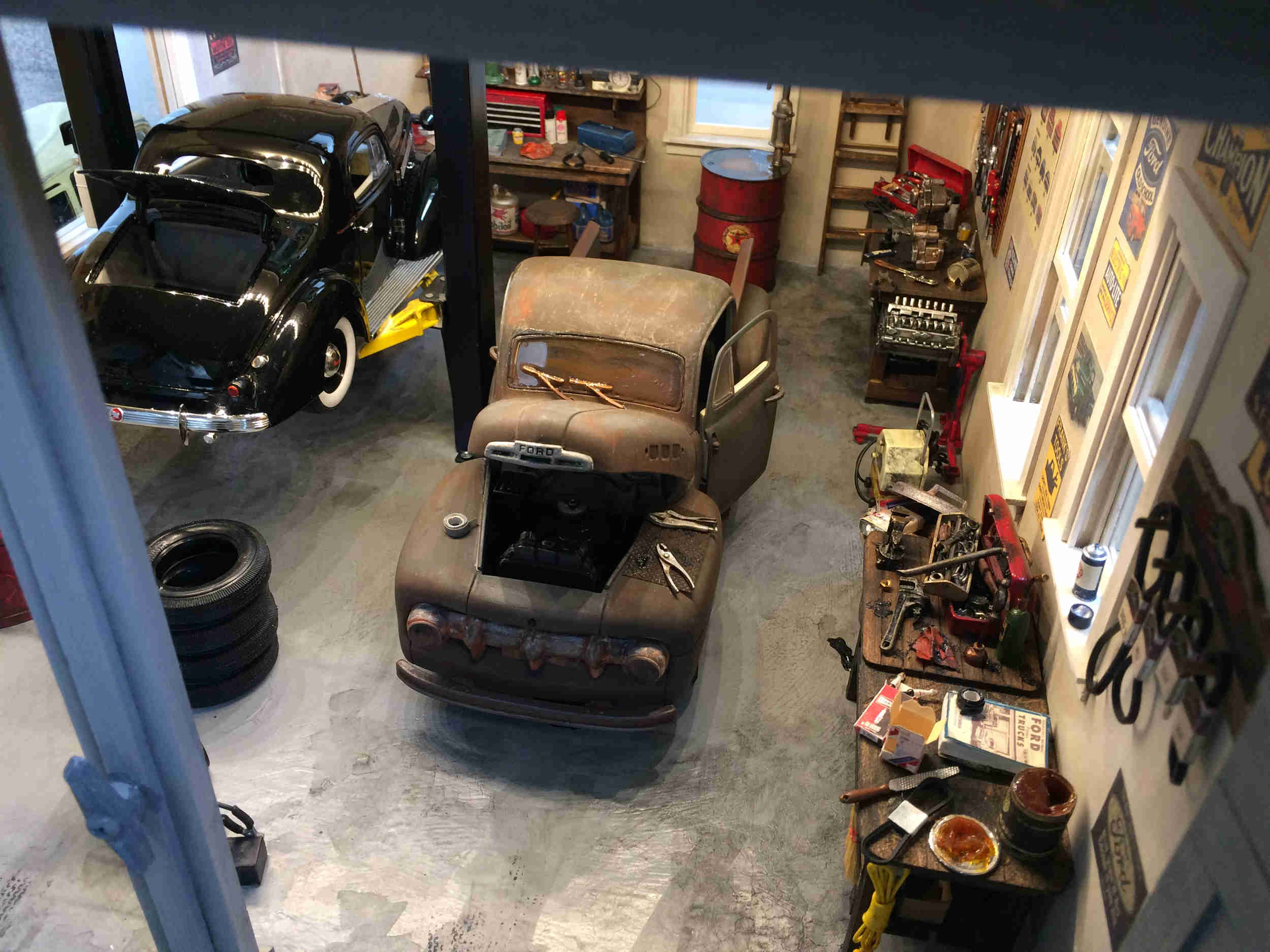 Garage interior