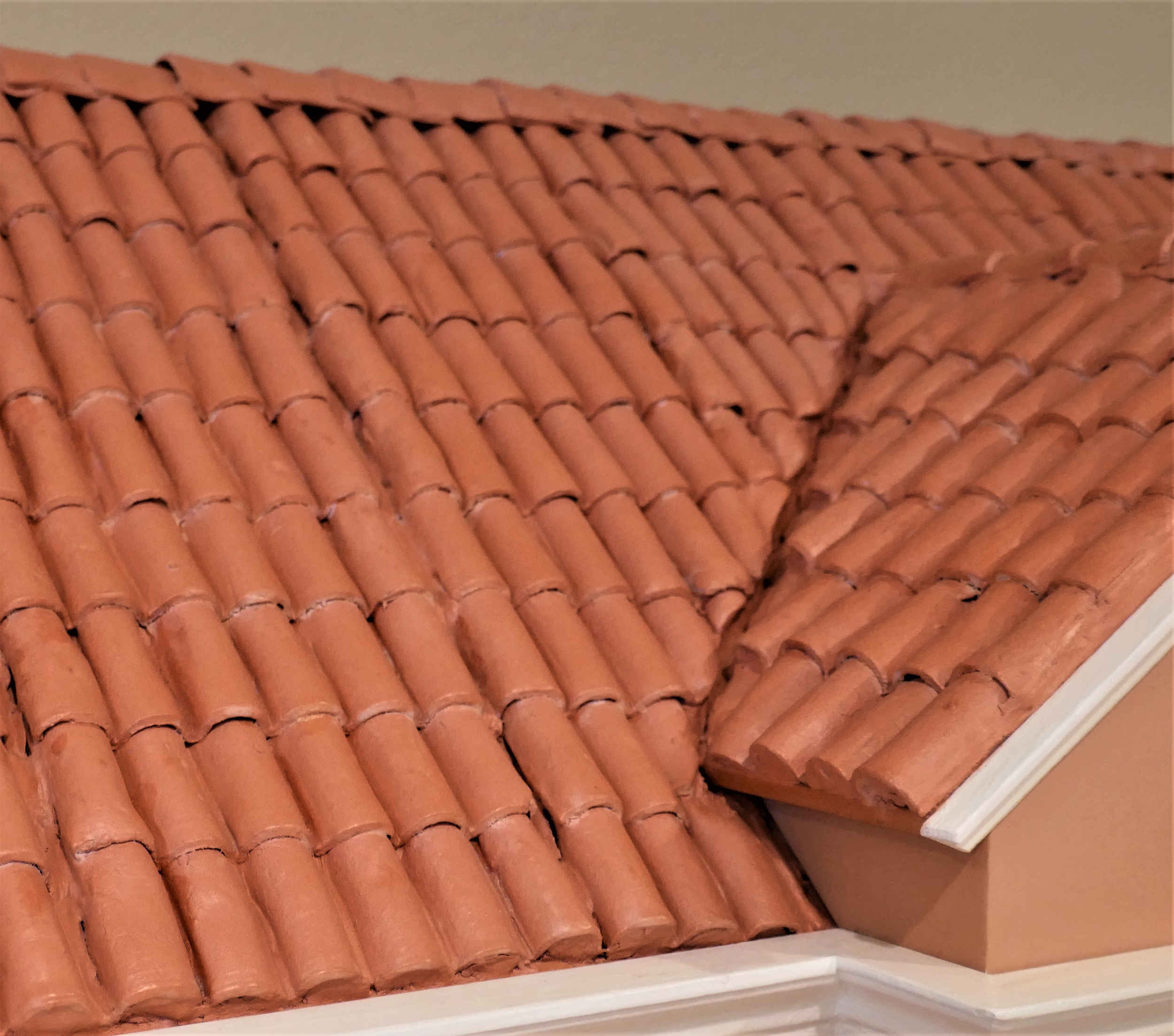 Close-up of roof tiles